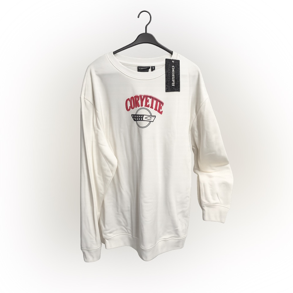 Corvette Men's Graphic Crewneck Sweatshirt, Size XL